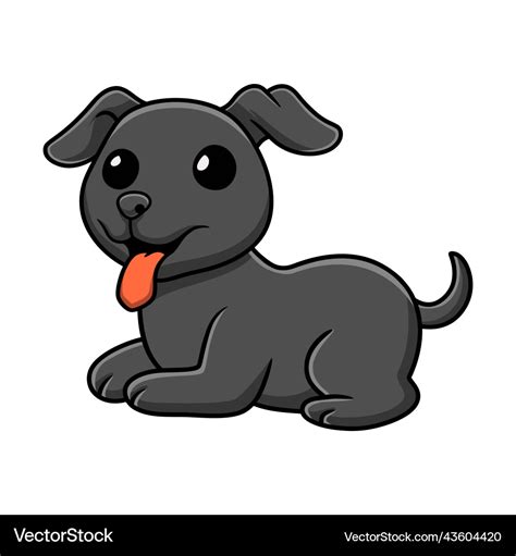 black breeding cartoon|Black Dog Cartoon royalty.